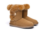 UGG Boots - AS UGG Short Button Boots Donna