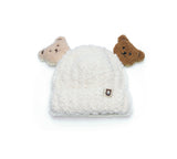 UGG Boots - Baby Booties Gift Set With Shearling Bear Beanie And Scarf