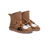 UGG Boots - Kid Sheepskin Boots Tiger Kids Plus