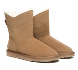 UGG Boots - Premium Australian Sheepskin Short Boots Women Swanston 2 Panel