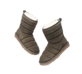 UGG Boots - Short Sheepskin Boots Women Puffer