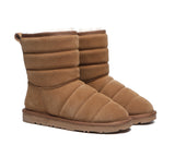 UGG Boots - Short Sheepskin Boots Women Puffer