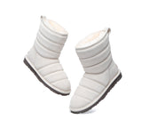 UGG Boots - Short Sheepskin Boots Women Puffer