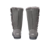 UGG Boots - UGG Boots Australia Double Face Sheepskin Tall Triple Button Boots