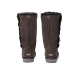 UGG Boots - UGG Boots Australia Double Face Sheepskin Tall Triple Button Boots