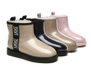 UGG Boots - Ugg Boots Clear Waterproof And Shearling Women Coated Classic