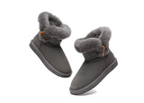 UGG Boots - Ugg Boots Mini Women Tiara Sheepskin Horn Toggle Closure