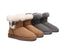 AUSTRALIAN SHEPHERD® UGG Women Sheepskin Wool Horn Toggle Closure Mini Boots Tiara