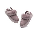 UGG Slippers - Removable Strap Slingback UGG Slipper Women Waffle Platform