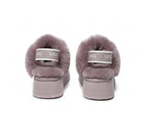 UGG Slippers - Removable Strap Slingback UGG Slipper Women Waffle Platform