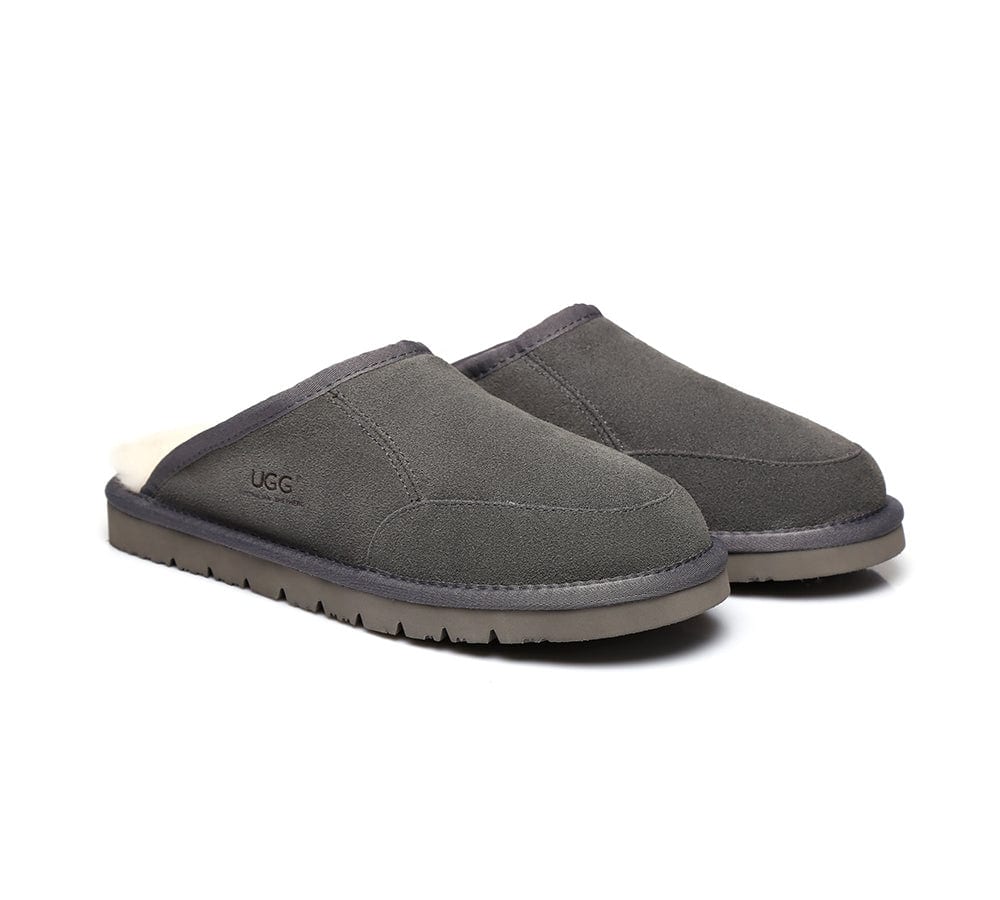 Mens Slippers Dsw Koolaburra Slippers Ugg Outlet Slippers Koolaburra By Mens Ugg Slippers Kohls Koolaburra By UGG  Men's Graisen Suede Slipper, Stone Gray Size 10