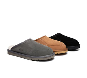 UGG Slippers - UGG Slippers Men Bred Australian Genuine Sheepskin